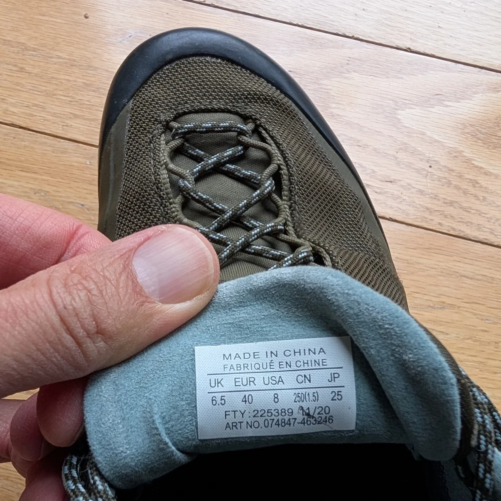 Arc'teryx Women's Green Konseal Shoes - Picture 6 of 6